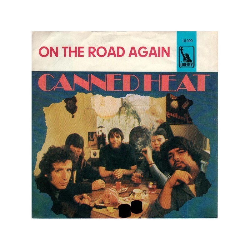 Canned Heat ‎– On The Road Again|1968   Liberty ‎– 15 090-Single