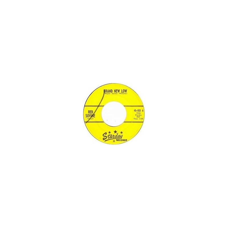 Sovine Red - Brand New Low |Starday 45-553-Single