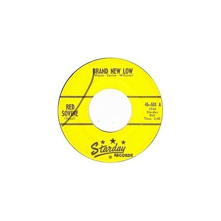 Sovine Red - Brand New Low |Starday 45-553-Single