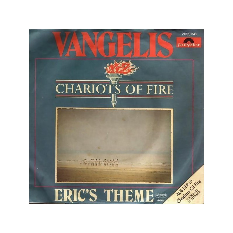 Vangelis ‎– Chariots Of Fire|1981    Polydor ‎– 2059 341-Single