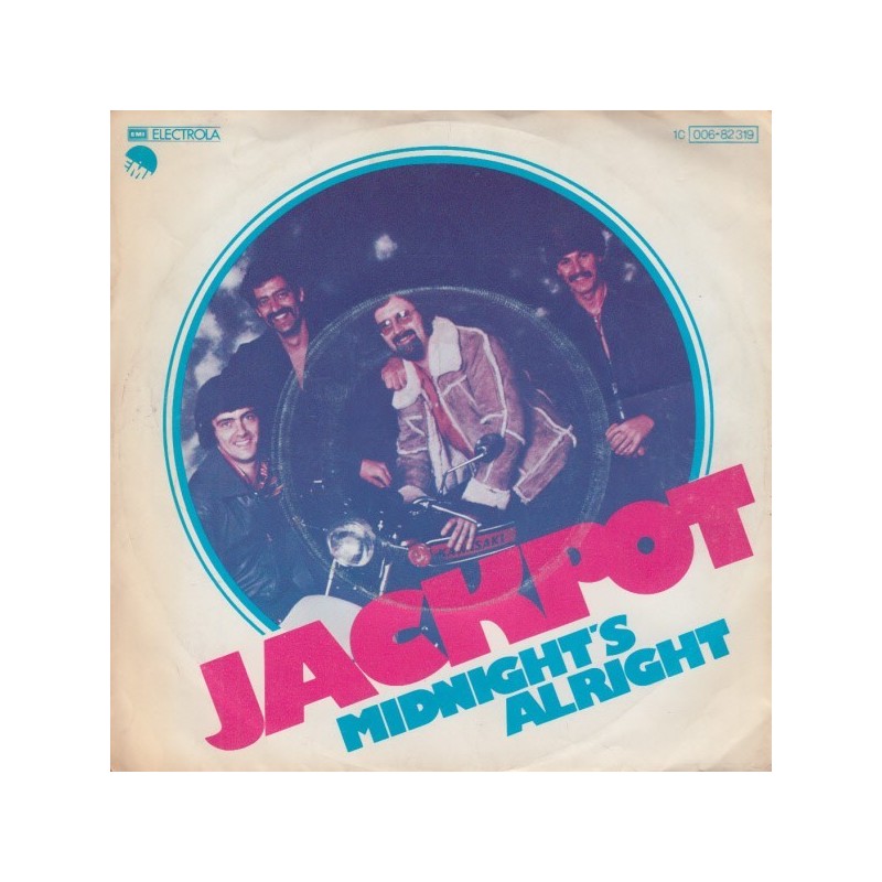 Jackpot ‎– Midnight's Alright|1976    EMI ‎– 1C006-82 319-Single
