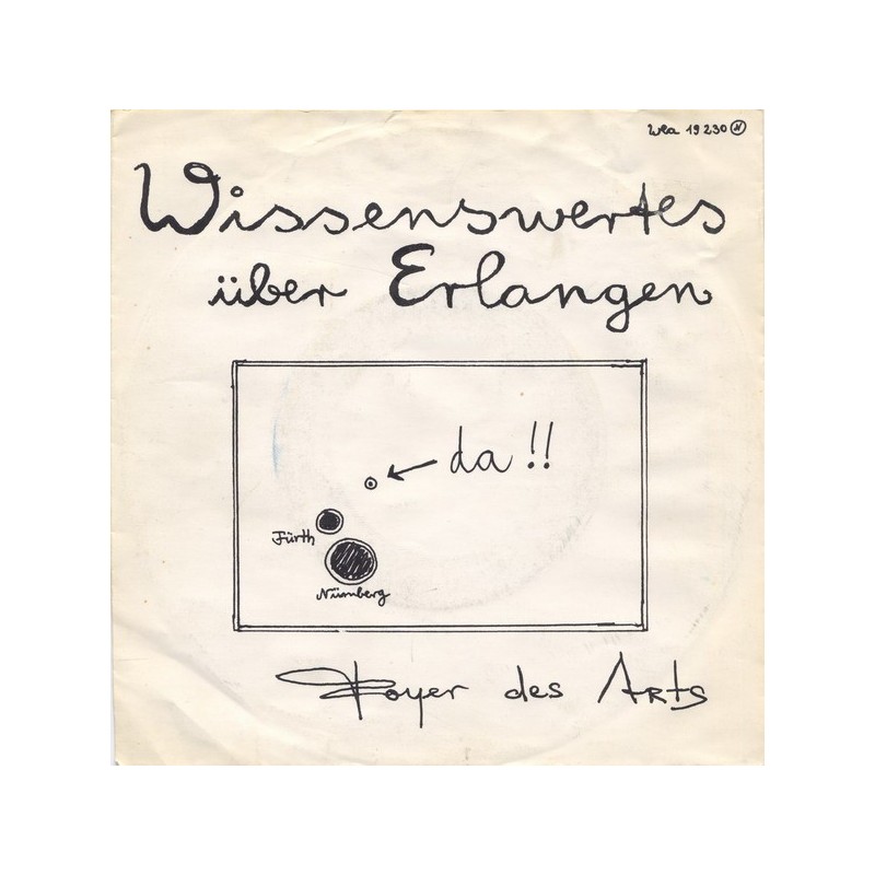 Foyer Des Arts ‎– Wissenswertes über Erlangen|1982      WEA 19 230-Single