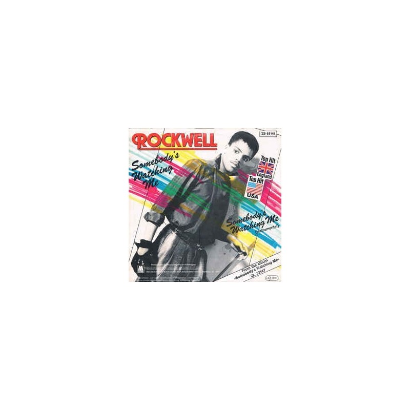 Rockwell ‎– Somebody's Watching Me|1984    Motown ‎– ZB 69141-Single