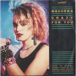 Madonna ‎– Crazy For You|1985     Geffen Records ‎– A 6323-Single