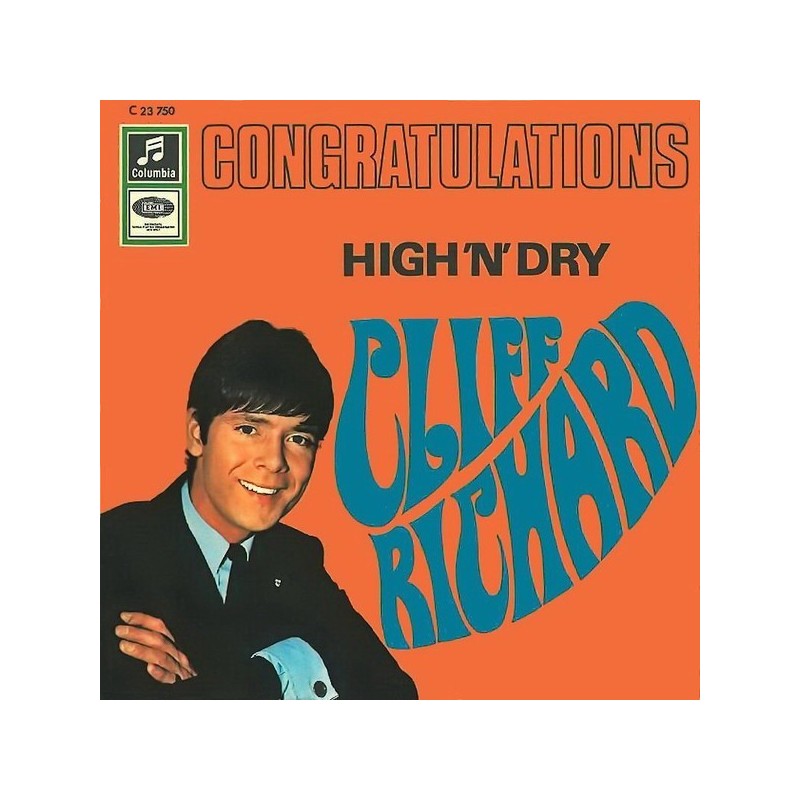 Richard Cliff ‎– Congratulations|1968      Columbia ‎– C 23 750-Single