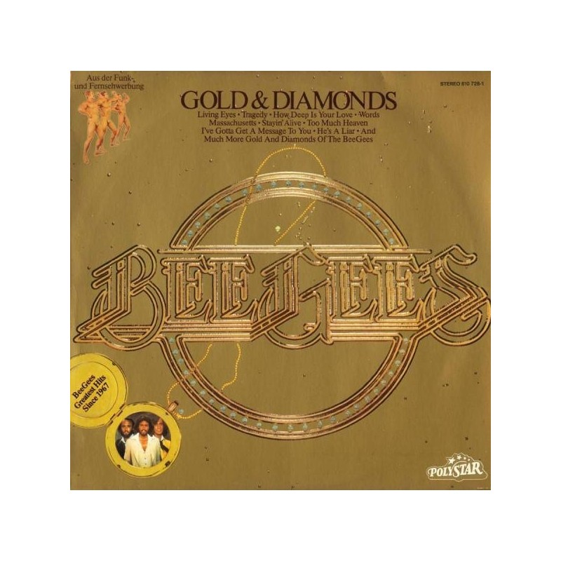 Bee Gees ‎– Gold & Diamonds|1983     RSO ‎– 810 728-1