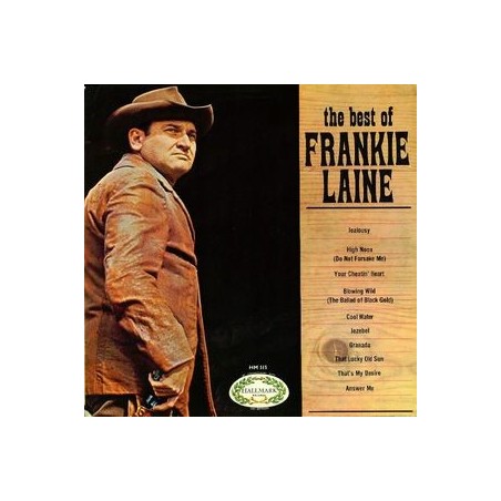 Laine Frankie  ‎– The Best Of Frankie Laine |1967 Hallmark Records ‎– HM 515 UK