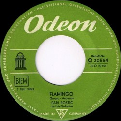 Bostic Earl  and his Orchestra ‎– Flamingo| Odeon ‎– O 20554-Single