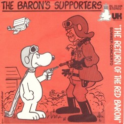 Baron's Supporters ‎The – The Return of the red Baron|1973     UK Records ‎– DL 25 588-Single