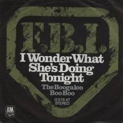 F.B.I. – I Wonder what she's doing tonight|1973    A&M Records ‎– 12 578 AT-Single
