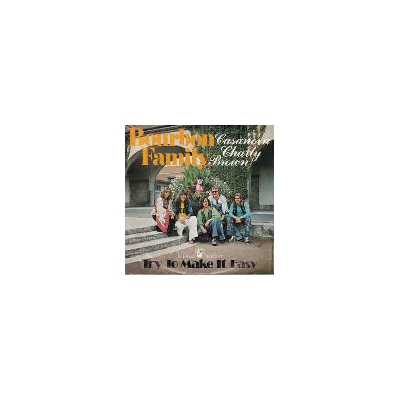 Bourbon Family ‎– Casanova Charly Brown|1975   Hansa ‎– 16 346 AT-Single