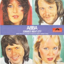 ABBA ‎– Summer Night City|1978     Polydor ‎– 2001 810-Single