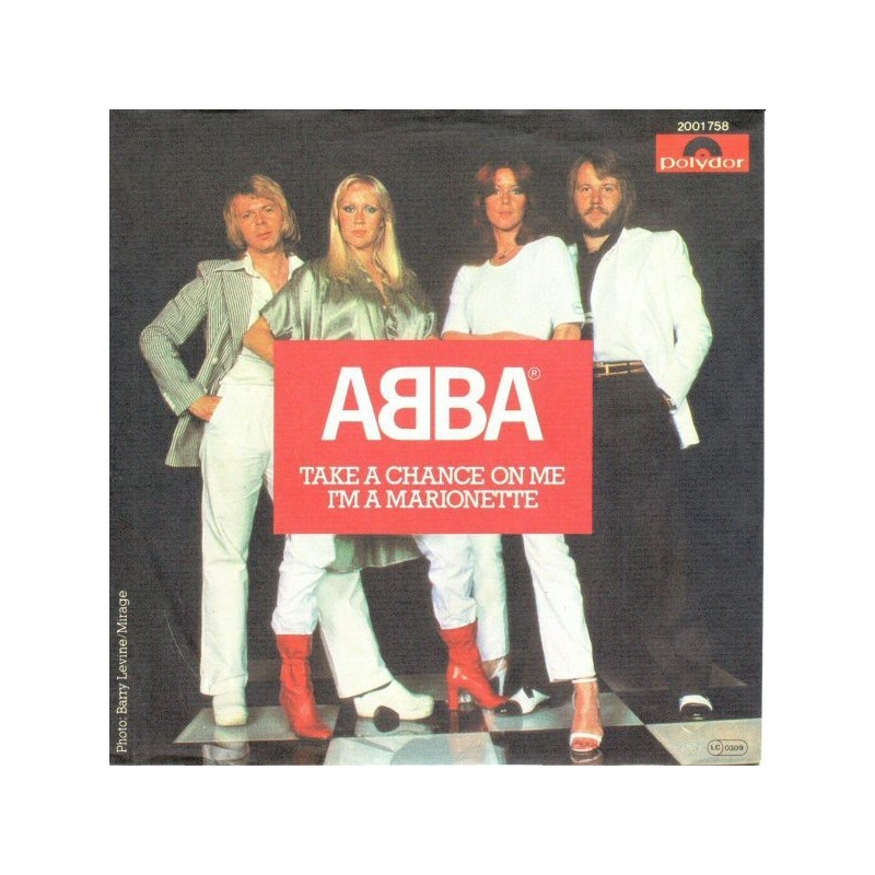ABBA ‎– Take A Chance On Me|1978    Polydor ‎– 2001 758-Single