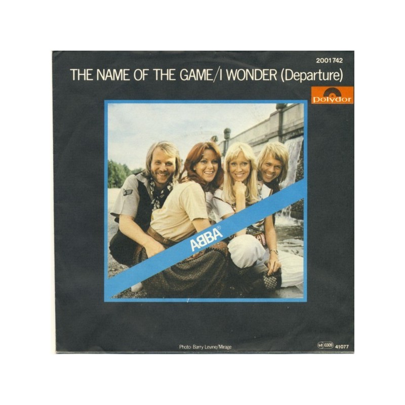 ABBA ‎– The Name Of The Game|1977     Polydor ‎– 2001 742-Single
