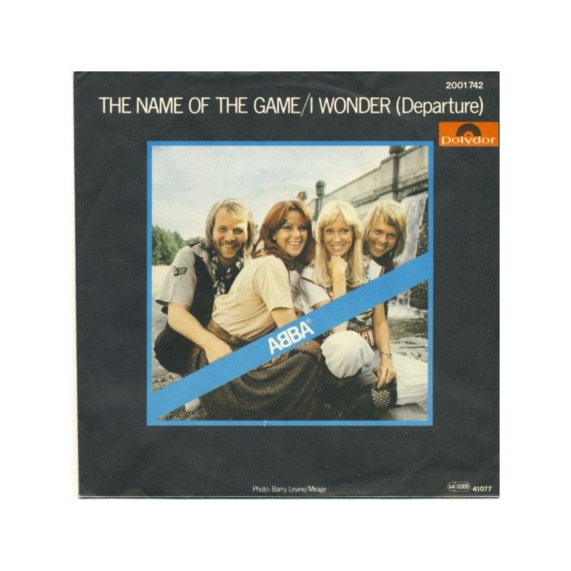 ABBA – The Name Of The Game|1977 Polydor – 2001 742-Single ABBA – The Name Of The Game|1977 Polydor – 2001 742-Single