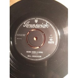 Anderson Bill  ‎– Mama Sang A Song|1962    Brunswick ‎– 45-05879-Single