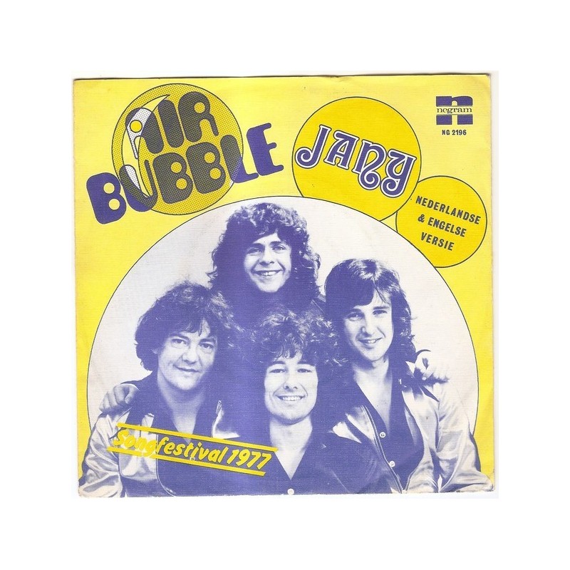 Air Bubble – Jany|1977 Negram – NG 2196-Single Air Bubble – Jany|1977 Negram – NG 2196-Single