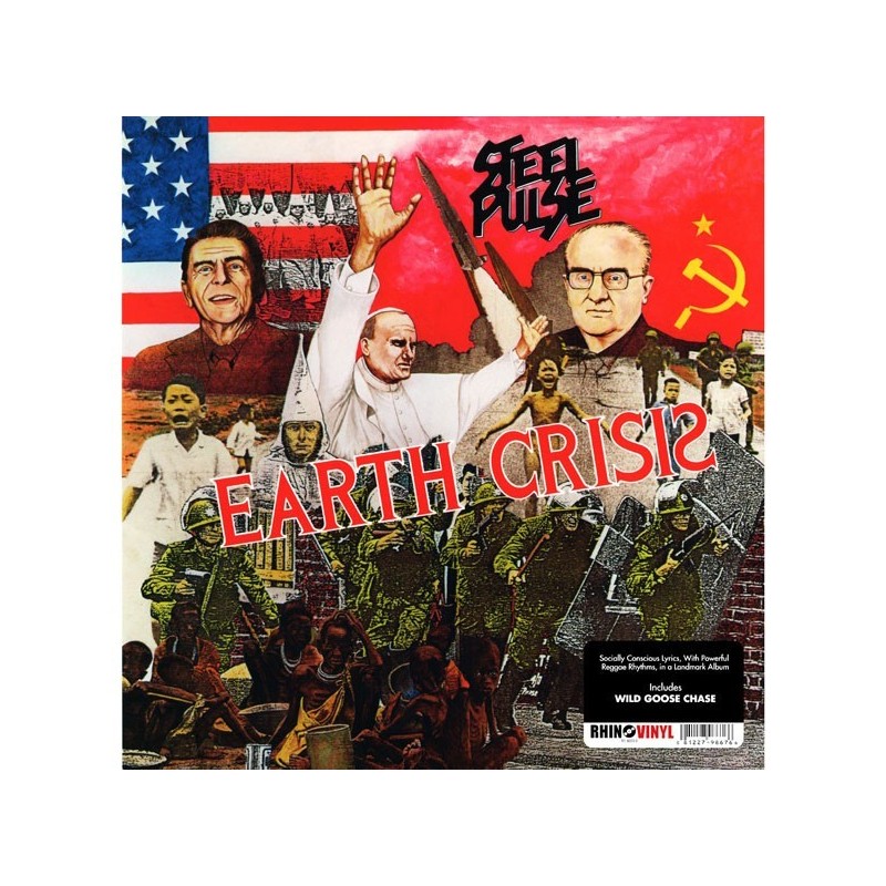 Steel Pulse ‎– Earth Crisis|2009     Rhino Records‎– R1 60315