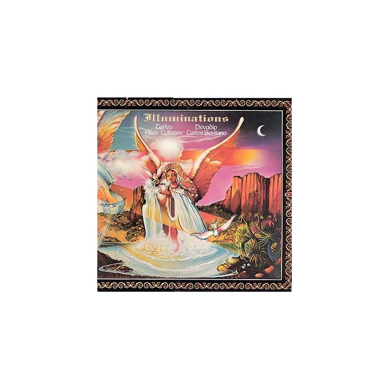 Santana Devadip Carlos & Turiya Alice Coltrane ‎– Illuminations|1974     CBS ‎– 69063