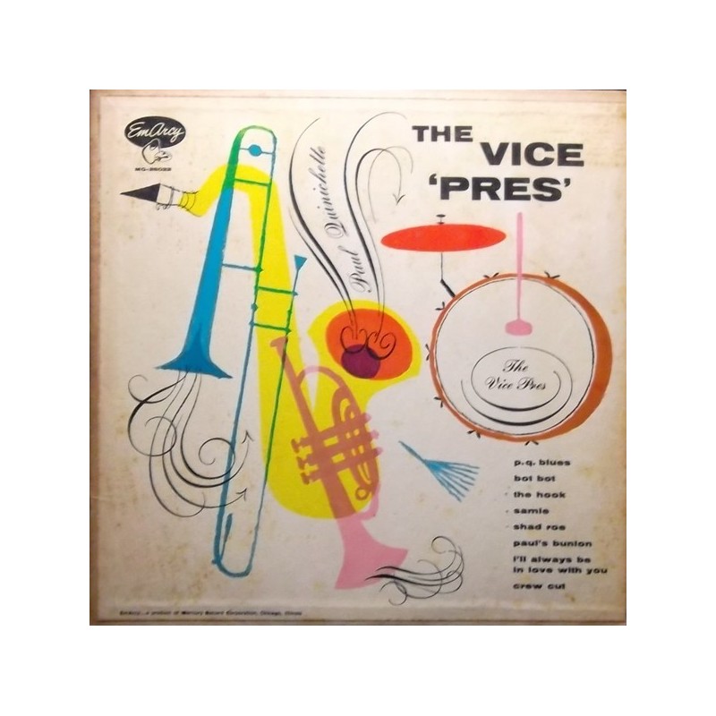Quinichette Paul – The Vice 'Pres'|1954 EmArcy MG-36027 Quinichette Paul – The Vice 'Pres'|1954 EmArcy MG-36027