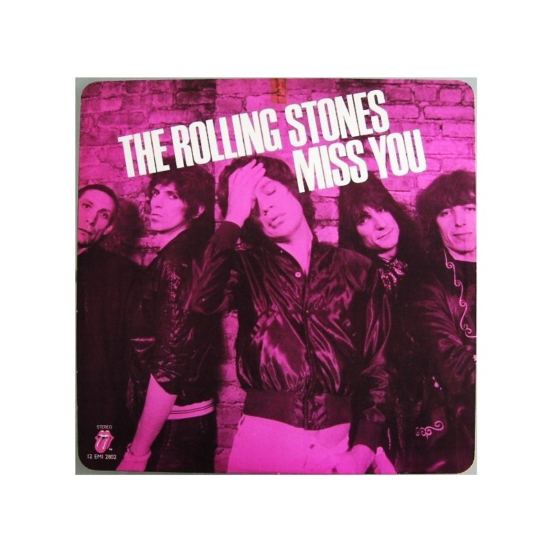 Rolling Stones The– Miss You|1978 Rolling Stones Records – 12 EMI 2802-Maxi-Single-pink Vinyl Rolling Stones The– Miss You|1978 Rolling Stones Records – 12 EMI 2802-Maxi-Single-pink Vinyl