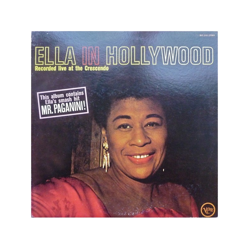Fitzgerald ‎Ella – Ella In Hollywood|1979    Verve Records ‎– MVS 2636-Japan Press
