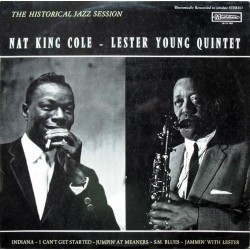 Cole Nat King &8211 Lester Young ‎– The Historical Jazz Session | 1984 CV 983