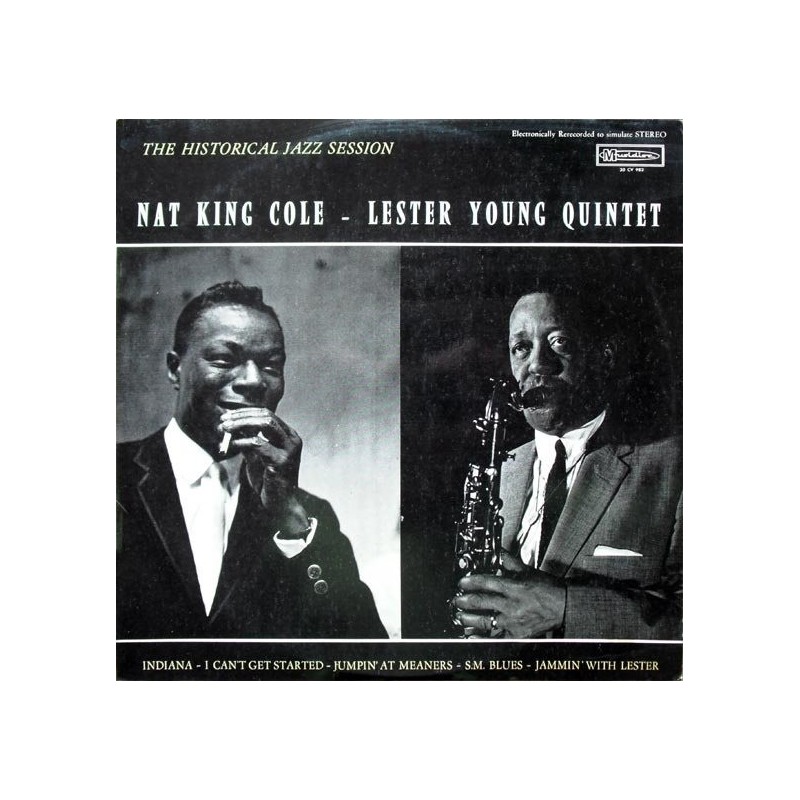 Cole Nat King &8211 Lester Young – The Historical Jazz Session | 1984 CV 983 Cole Nat King &8211 Lester Young – The Historical Jazz Session | 1984 CV 983
