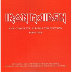 Iron Maiden ‎– The Complete Albums Collection 1980-1988|2014   Parlophone ‎– 2564622290-3LP-Box