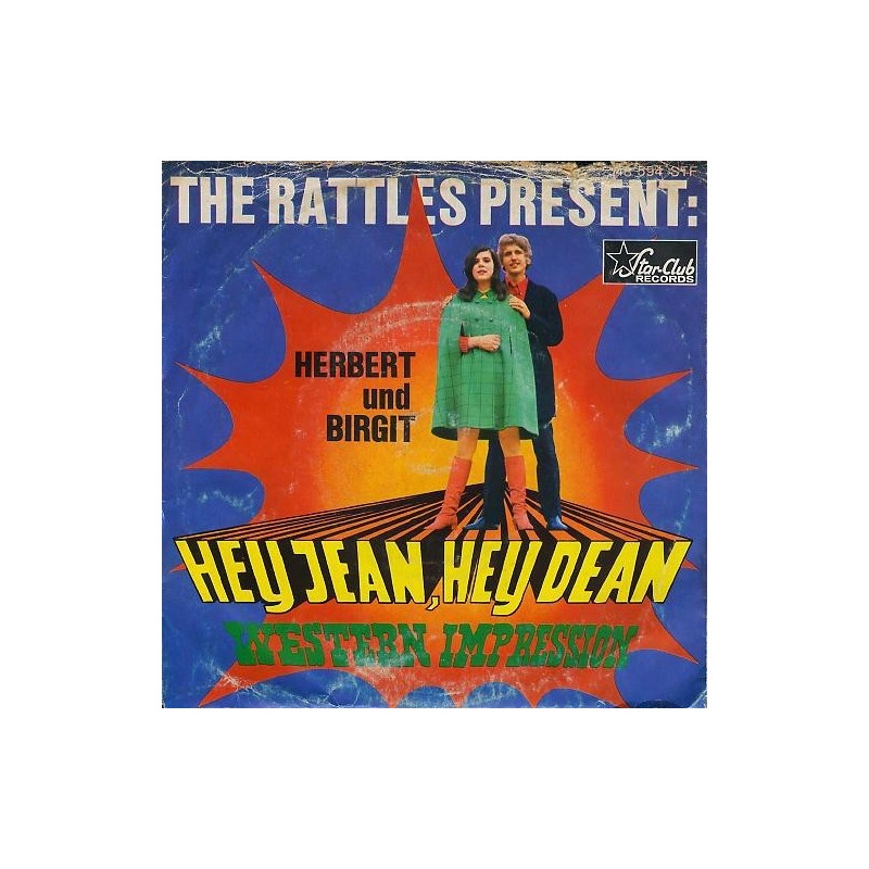 Herbert und Birgit ‎– Hey Jean, Hey Dean|1967   Star-Club Records ‎– 148 594 STF-Single