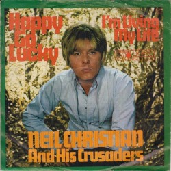 Christian Neil & his Crusaders ‎– Happy go lucky|1969    Metronome ‎– M 25177-Single