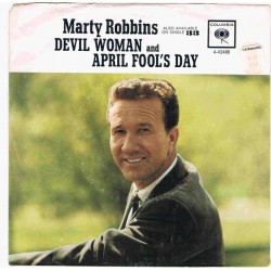 Robbins ‎Marty – Devil woman / April fool's day|1962    Columbia ‎– 4-42486-Single