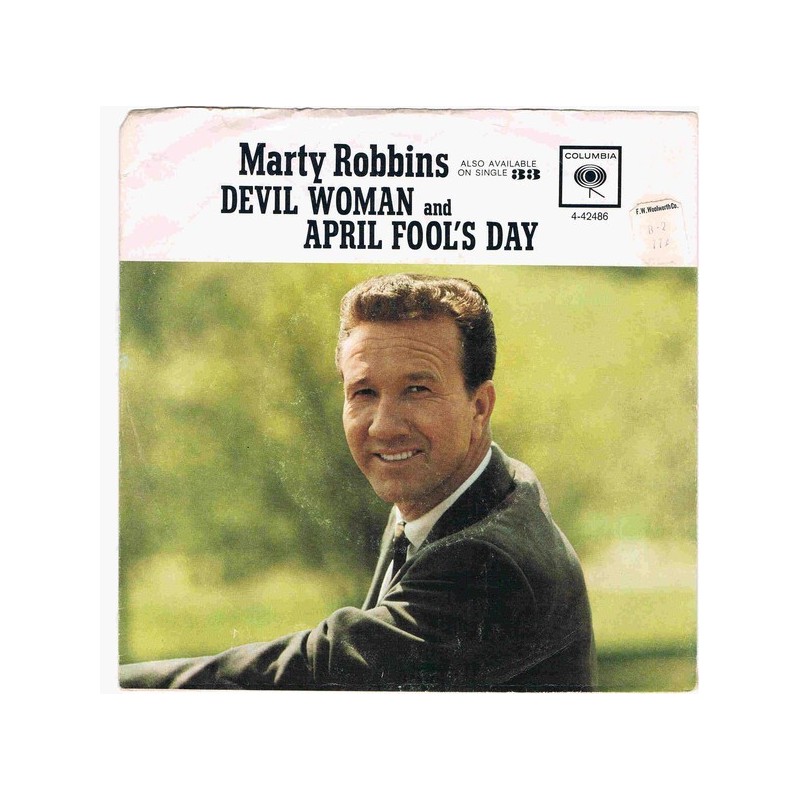 Robbins ‎Marty – Devil woman / April fool's day|1962    Columbia ‎– 4-42486-Single