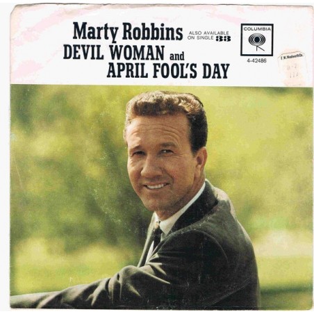 Robbins ‎Marty – Devil woman / April fool's day|1962    Columbia ‎– 4-42486-Single
