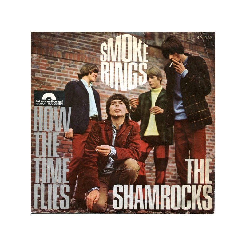 Shamrocks The  ‎– Smoke Rings|1966  International Polydor Production ‎– 421 057-Single