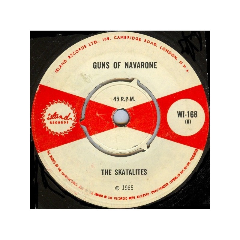 Skatalites The – Guns Of Navarone|1965 Island Records – WI-168-Single Skatalites The – Guns Of Navarone|1965 Island Records – WI-168-Single
