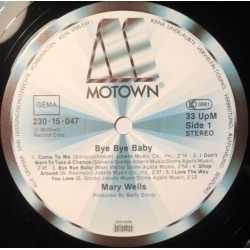 Wells Mary ‎– Bye Bye Baby|Bellaphon ‎– 230.15.047