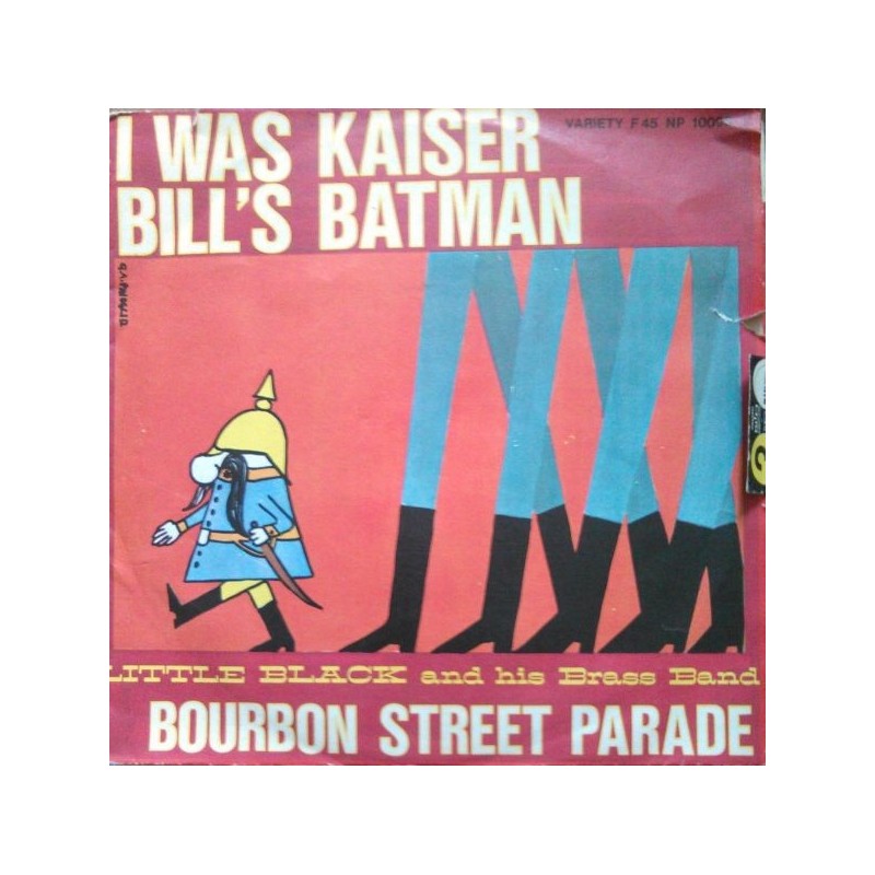 Little Black and his Brass Band ‎– Bourbon Street Parade|1967   Variety – F 45 NP 10093-Single