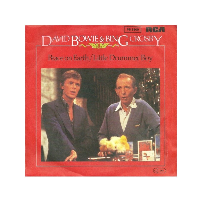 Bowie David & Bing Crosby ‎– Peace on Earth / Little Drummer Boy|1982     RCA ‎– PB 3400-Single