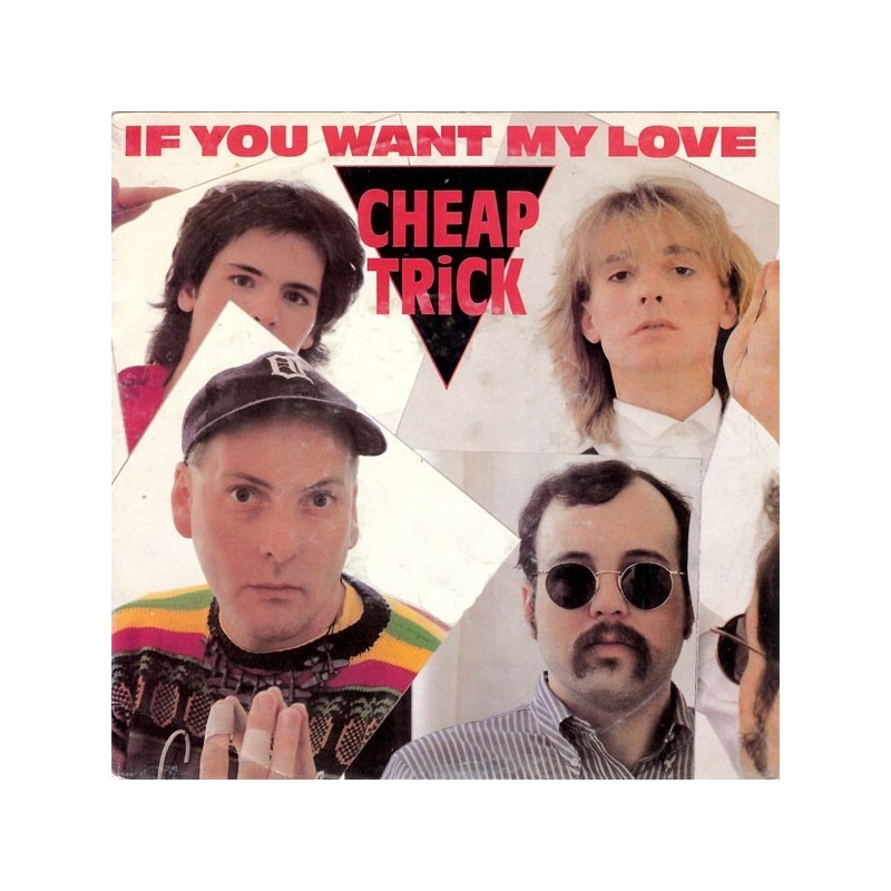 Cheap Trick ‎– If you want my Love|1982     Epic ‎– A-2406-Single