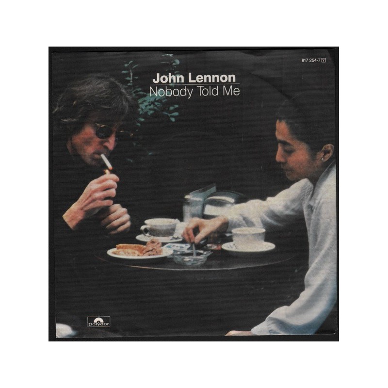 Lennon John  ‎– Nobody Told Me|1984     Polydor ‎– 817 254-7-Single