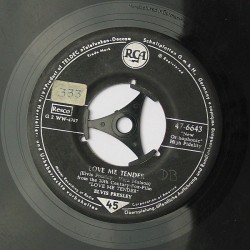 Presley Elvis ‎– Love Me Tender / Any Way You Want Me|1956    RCA ‎– 47-6643-Single