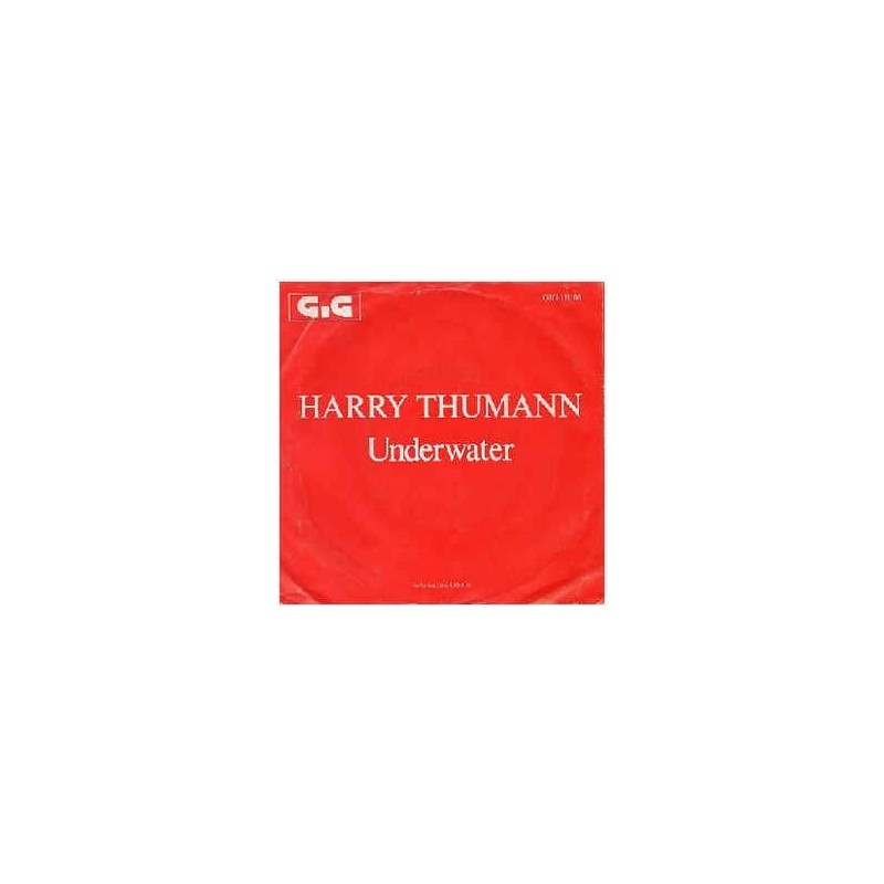 Thumann ‎Harry – Underwater|1980     GIG 111 100-Single