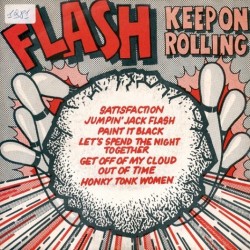 Flash‎– Keep On Rolling|1981     Epic ‎– EPCA 1641-Single