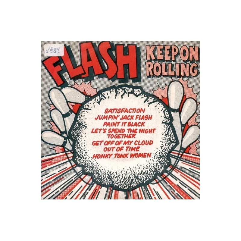 Flash‎– Keep On Rolling|1981     Epic ‎– EPCA 1641-Single