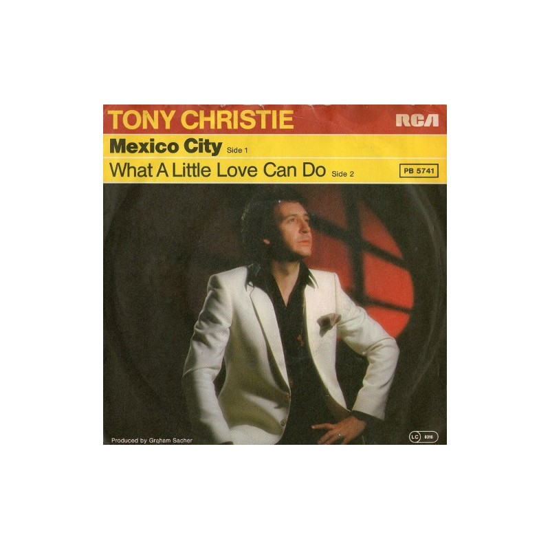 Christie Tony ‎– Mexico City|1980      RCA Victor ‎– PB 5741-Single