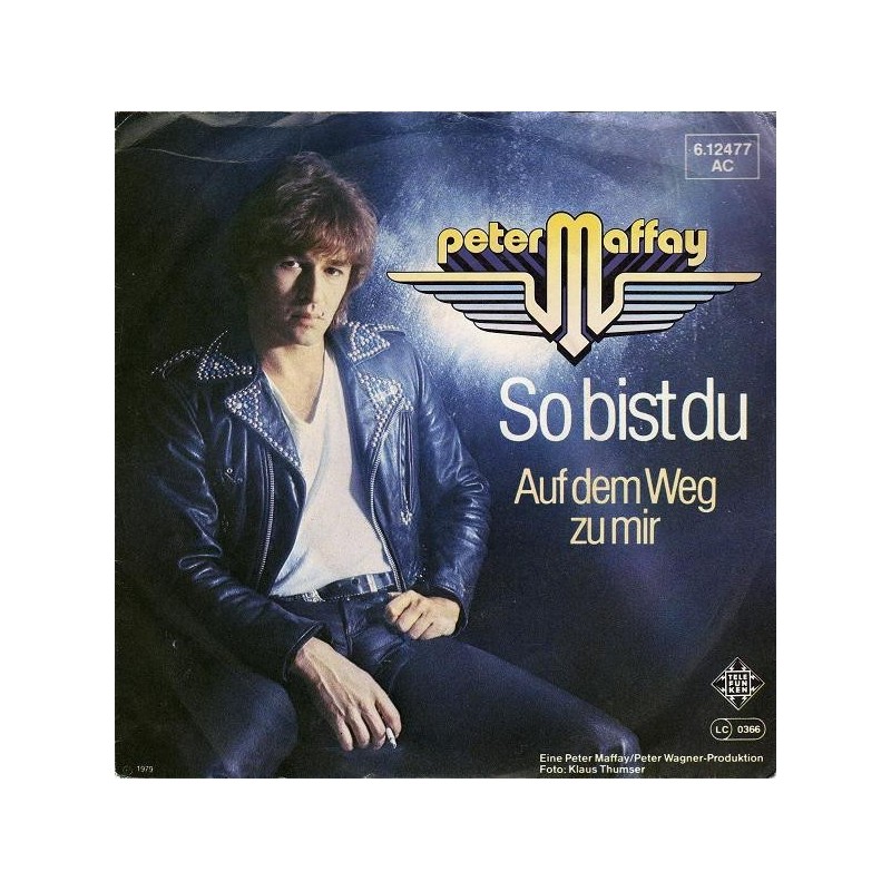 Maffay Peter – So Bist Du|1979 Telefunken – 6.12477 AC-Single Maffay Peter – So Bist Du|1979 Telefunken – 6.12477 AC-Single