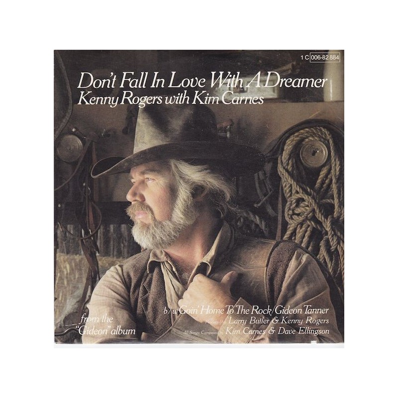 Rogers Kenny/Kim Carnes ‎– Don't Fall In Love with a Dreamer|1980     EMI Electrola ‎– 1C-006-82884-Single