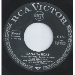 Belafonte Harry ‎– Banana Boat / Star-O|1956     RCA Victor ‎– 47-6771-Single