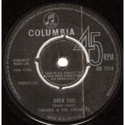 Freddie & The Dreamers ‎– Over You|1964     Columbia ‎– DB 7214-Single